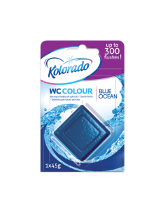 KOSTKA BARWIĄCA WC COLOUR NIEBIESKI OCEAN 2 SZT