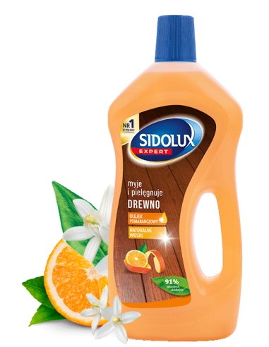 SIDOLUX EXPERT DO MYCIA I PIELĘGNACJI DREWNA 750ML