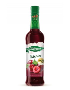 SYROP HERBAPOL OWOCOWA SPIŻARNIA, WIŚNIOWY  420 ML