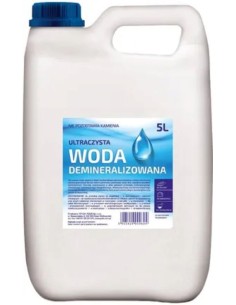 WODA DEMINERALIZOWANA 5 LITRÓW 1 SZTUKA