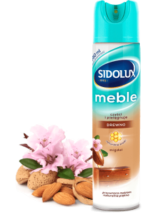 SIDOLUX SPRAY DO MEBLI MIGDAŁ 350ML