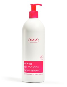 ZIAJA OLIWKA DO MASAŻU WITAMINOWA 500 ML