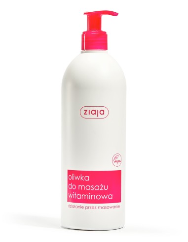 ZIAJA OLIWKA DO MASAŻU WITAMINOWA 500 ML