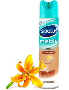 SIDOLUX SPRAY DO MEBLI KWIATOWY 350ML