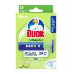 DUCK FRESH DISCS ŻELOWY KRĄŻEK DO WC LIME 1 OP