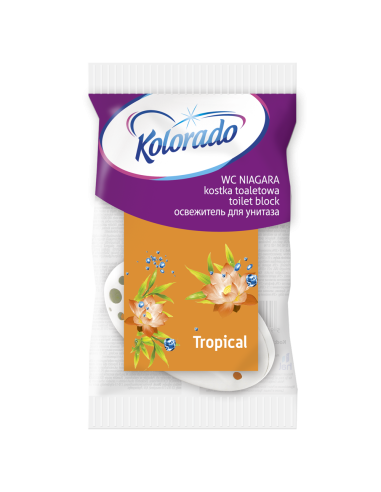 KOLORADO KOSTKA WC TROPICAL 1 SZTUKA