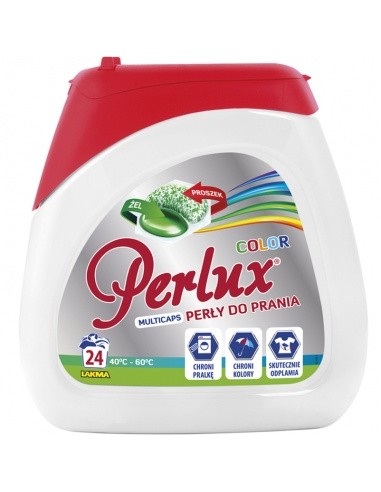 PERLUX KAPSULKI PIORĄCE COLOR 24 SZT