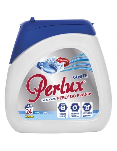 PERLUX KAPSULKI PIORĄCE WHITE 24 SZT