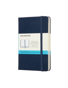 NOTES MOLESKINE CLASSIC P, 9X14 CM, W KROPKI, TWARDA OPRAWA, SAPPHIRE BLUE, 192 STRONY, NIEBIESKI 1 SZTUKA