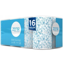 PAPIER TOALETOWY ZEFIR CELULOZA 3W 15 M 16 ROLEK