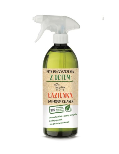 PŁYN DO CZYSZCZENIA ŁAZIENKI Z OCTEM 750 ML