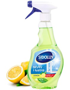 SIDOLUX CRYSTAL PŁYN DO MYCIA SZYB - LEMON 500ML