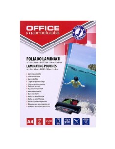 FOLIA DO LAMINACJI A4 BŁYSZCZĄCA 100 SZT